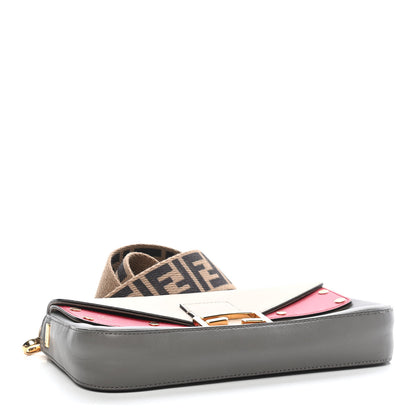 Fendi Vitello Grace FF 1974 Baguette Argilla Nuvola Fragola 4 of 9
