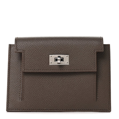 Hermes Epsom Kelly Pocket Compact Wallet Etain 1 of 18