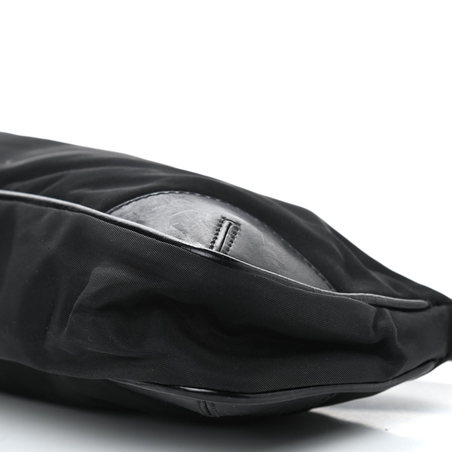 Tessuto Nylon Pochette Bag Black