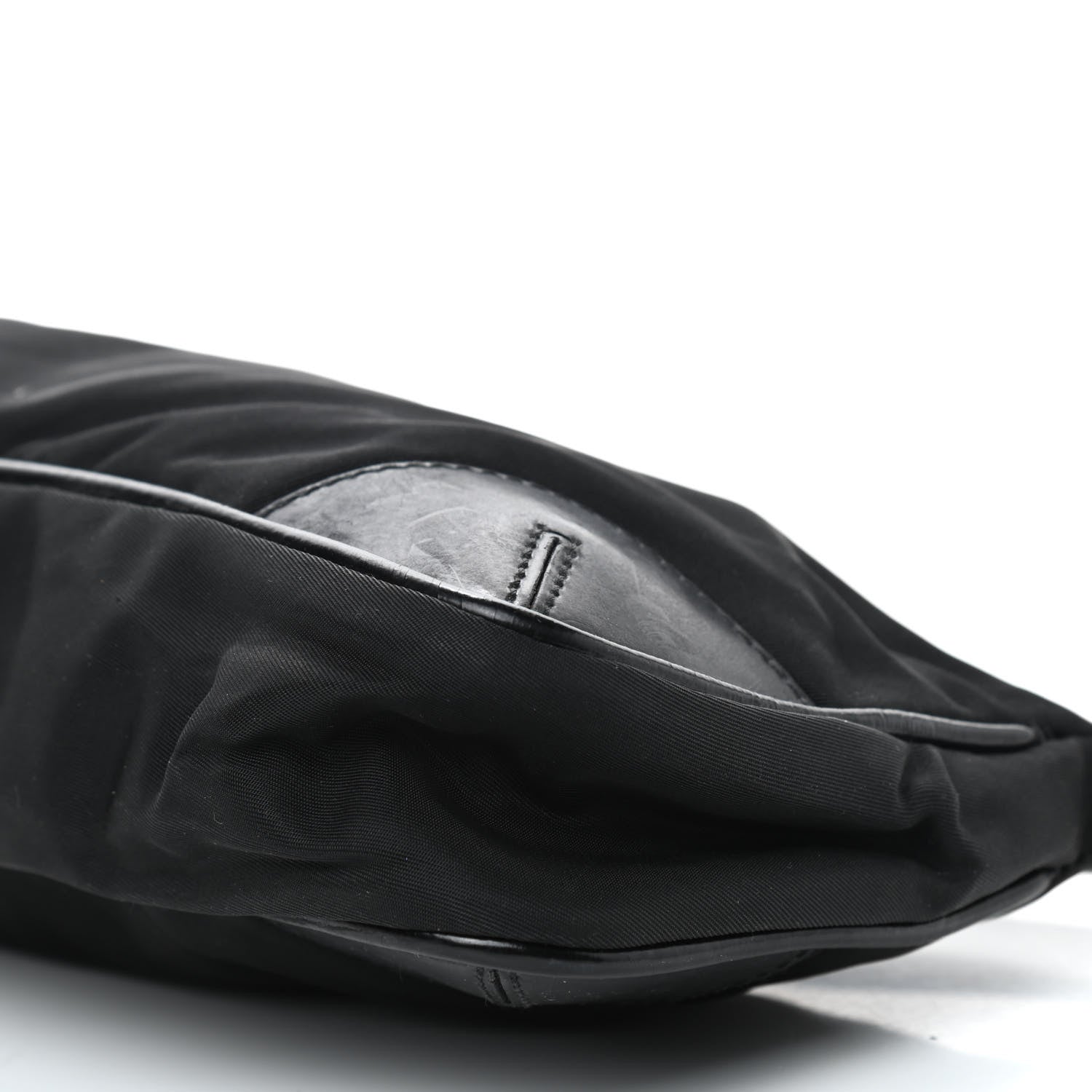 Prada Tessuto Nylon Pochette Bag Black 9 of 9