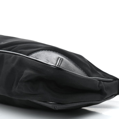Prada Tessuto Nylon Pochette Bag Black 9 of 9