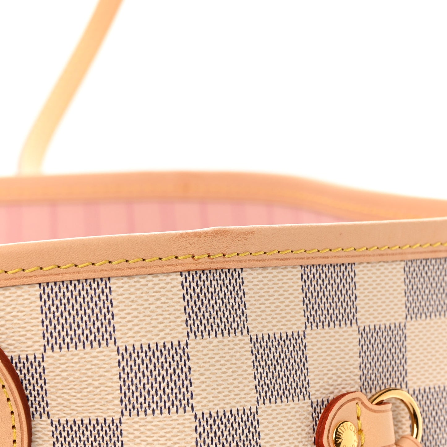 Damier Azur Neo Neverfull GM Rose Ballerine