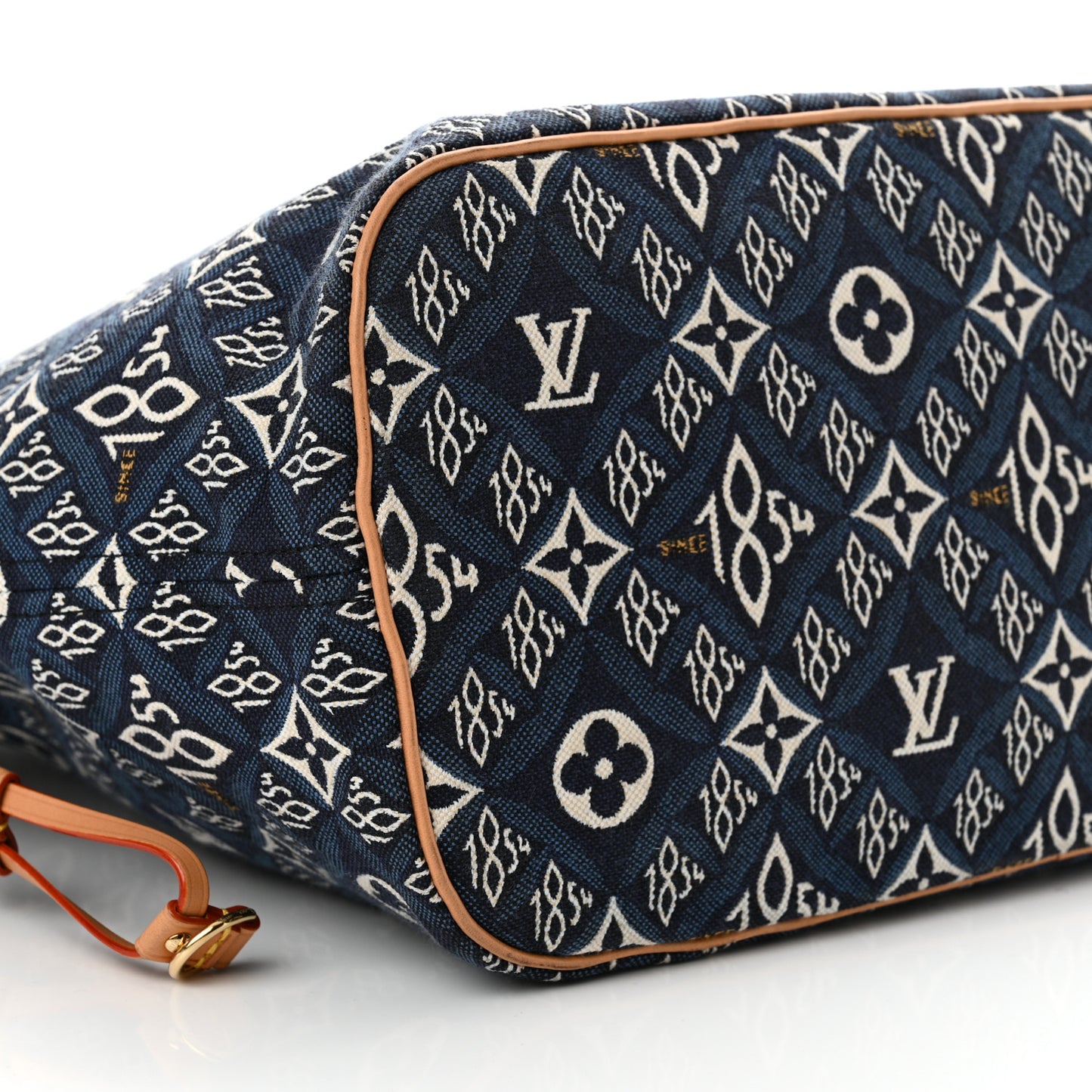 Jacquard Since 1854 Neverfull MM Blue