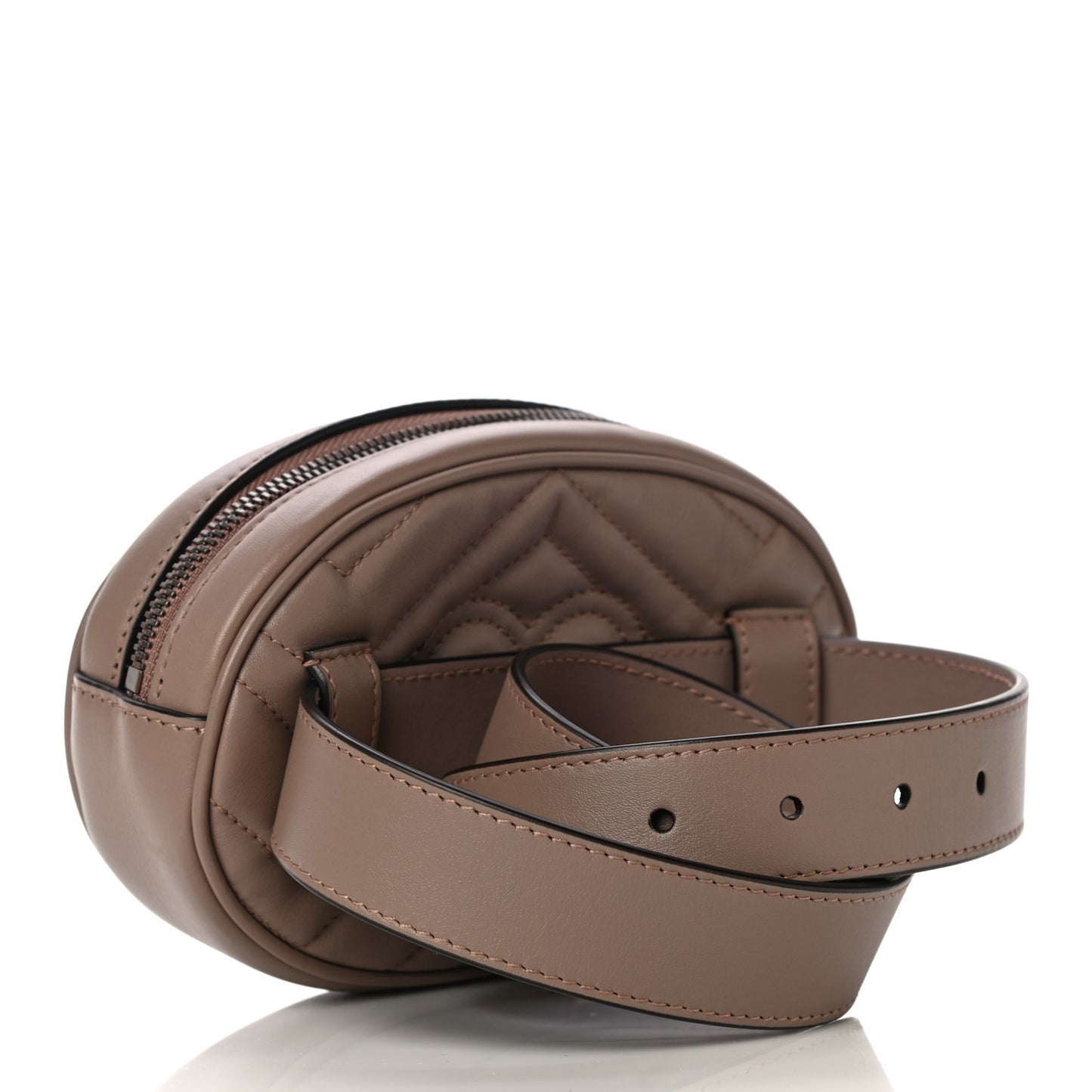 Calfskin Matelasse GG Marmont Belt Bag 85 34 Porcelain Rose