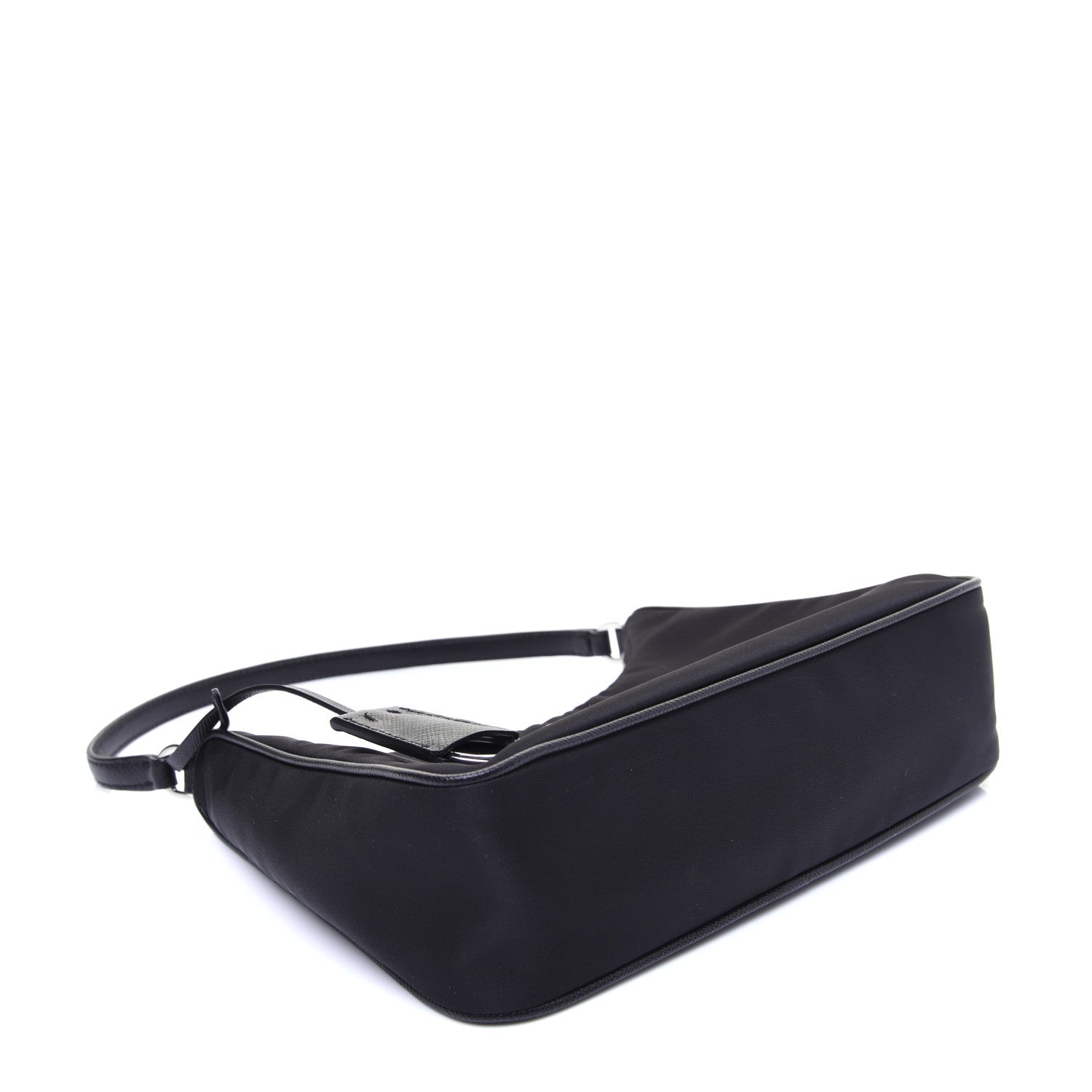 Prada Tessuto Nylon Mini Re-Edition 2000 Bag Black 6 of 15
