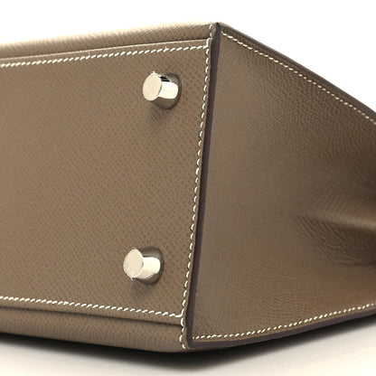 Hermes Epsom Kelly Sellier 25 Etoupe 10 of 10