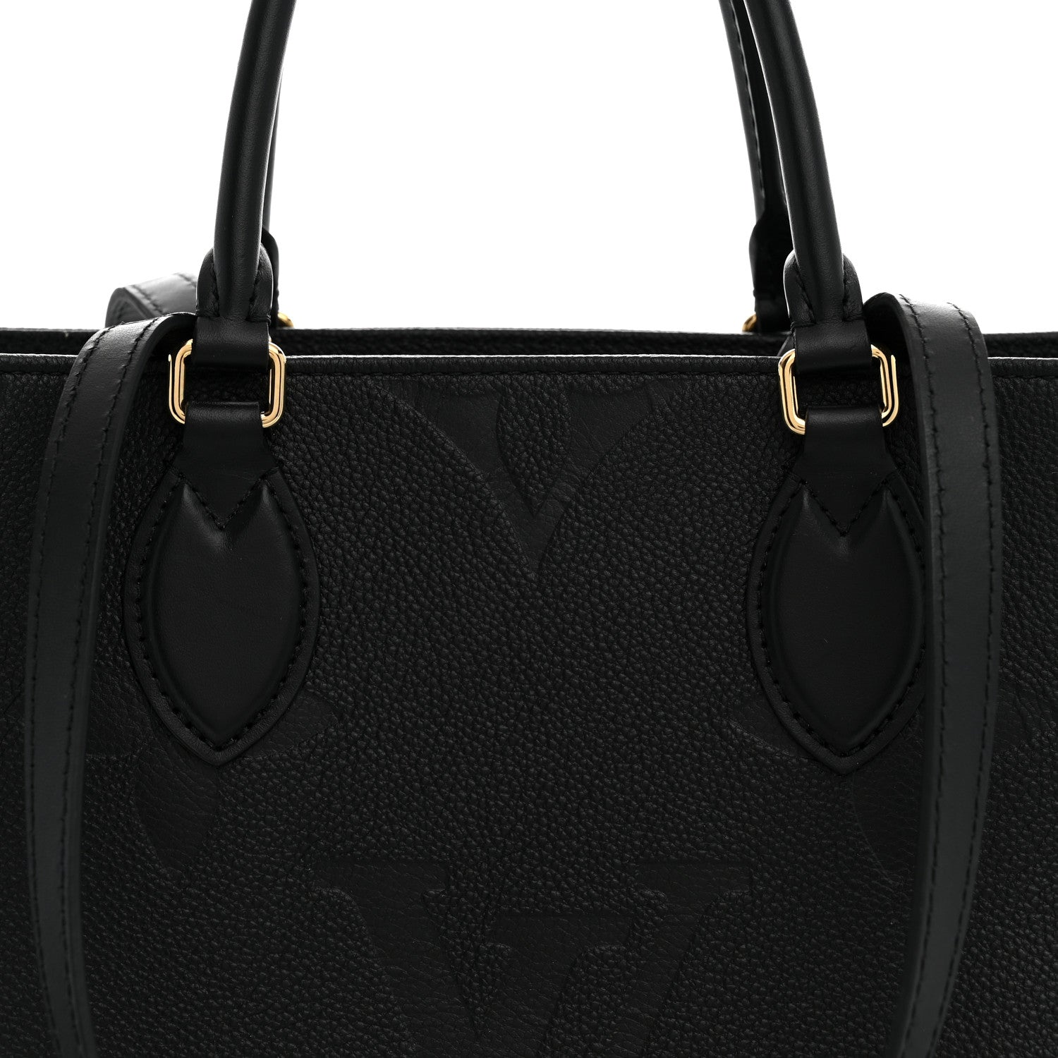 Louis Vuitton Empreinte Monogram Giant Onthego MM Black 7 of 10