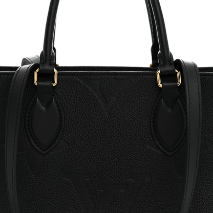 Louis Vuitton Empreinte Monogram Giant Onthego MM Black 7 of 10