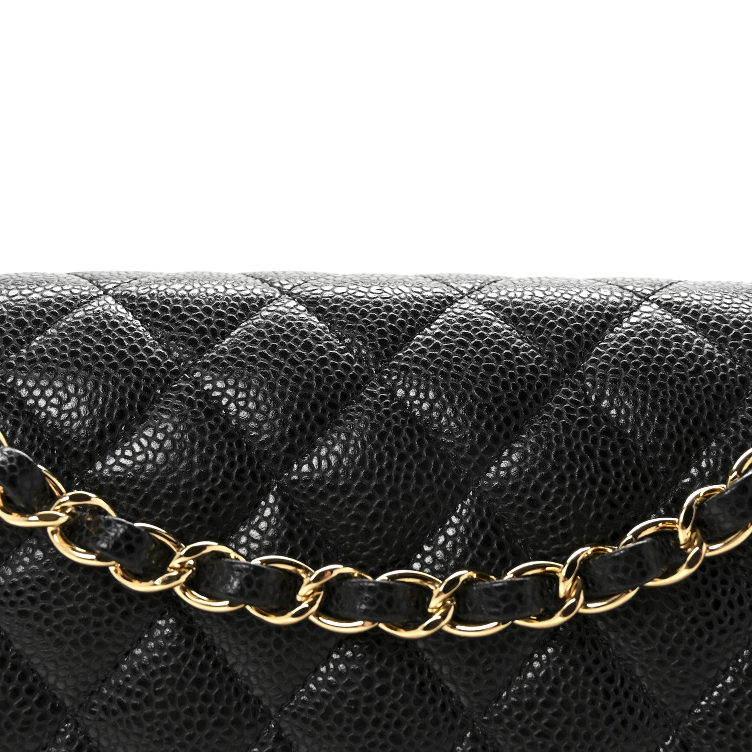 Chanel Caviar Quilted Medium Double Flap Black 8 of 10
