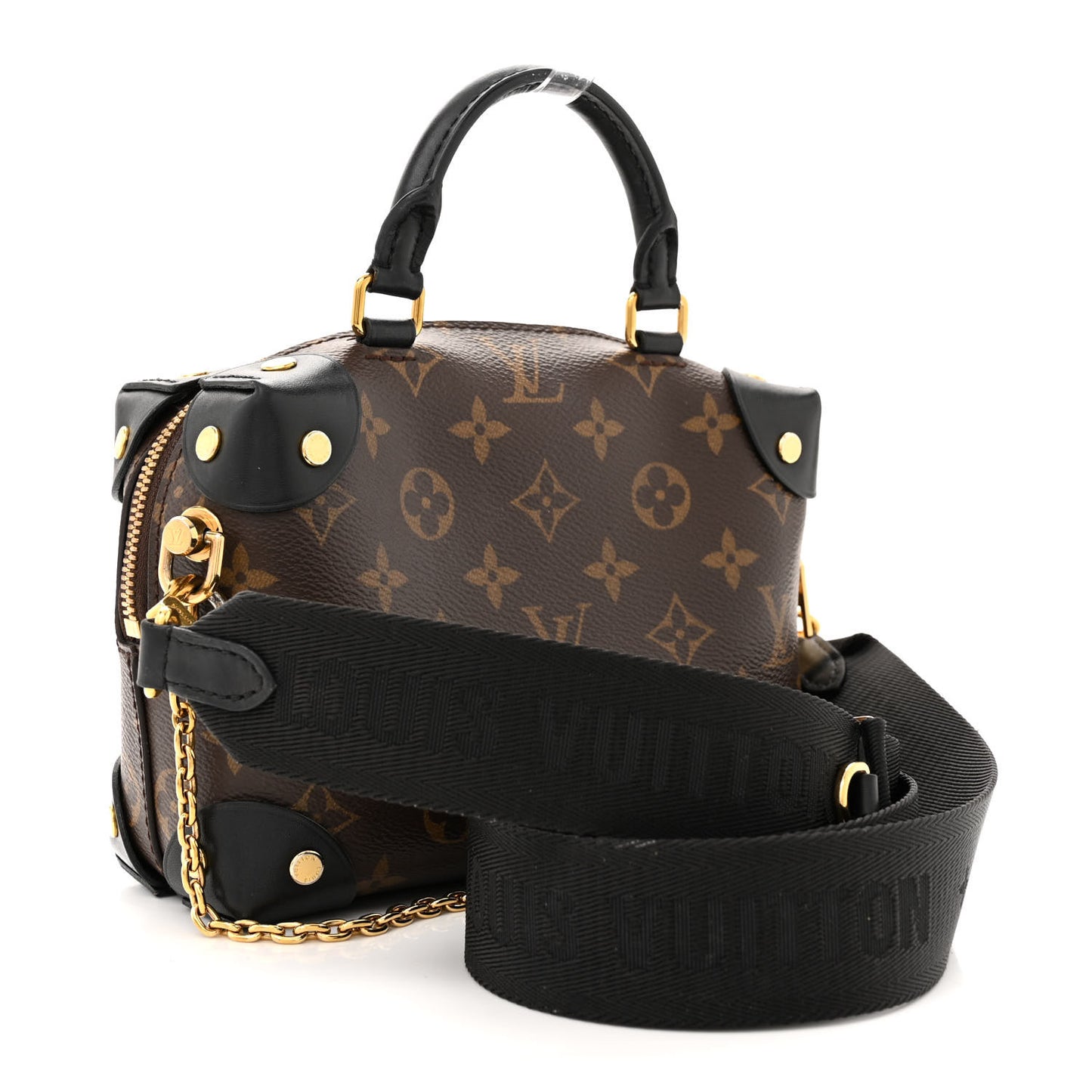 Monogram Petite Malle Souple Black