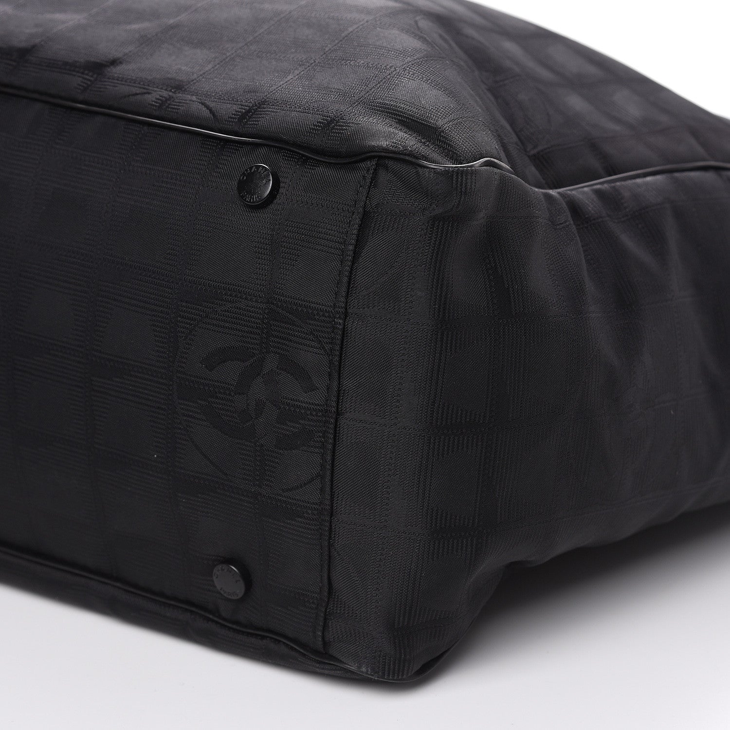 Chanel Nylon Travel Tote Black 13 of 15