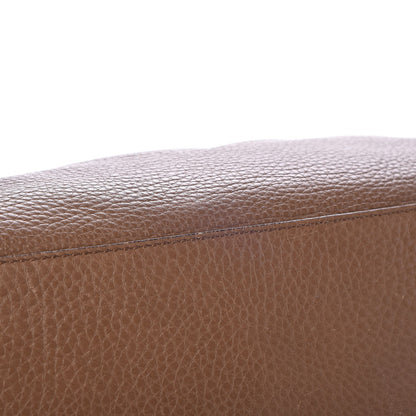 Gucci Pebbled Calfskin Medium Soho Chain Shoulder Bag Maple Brown 12 of 14