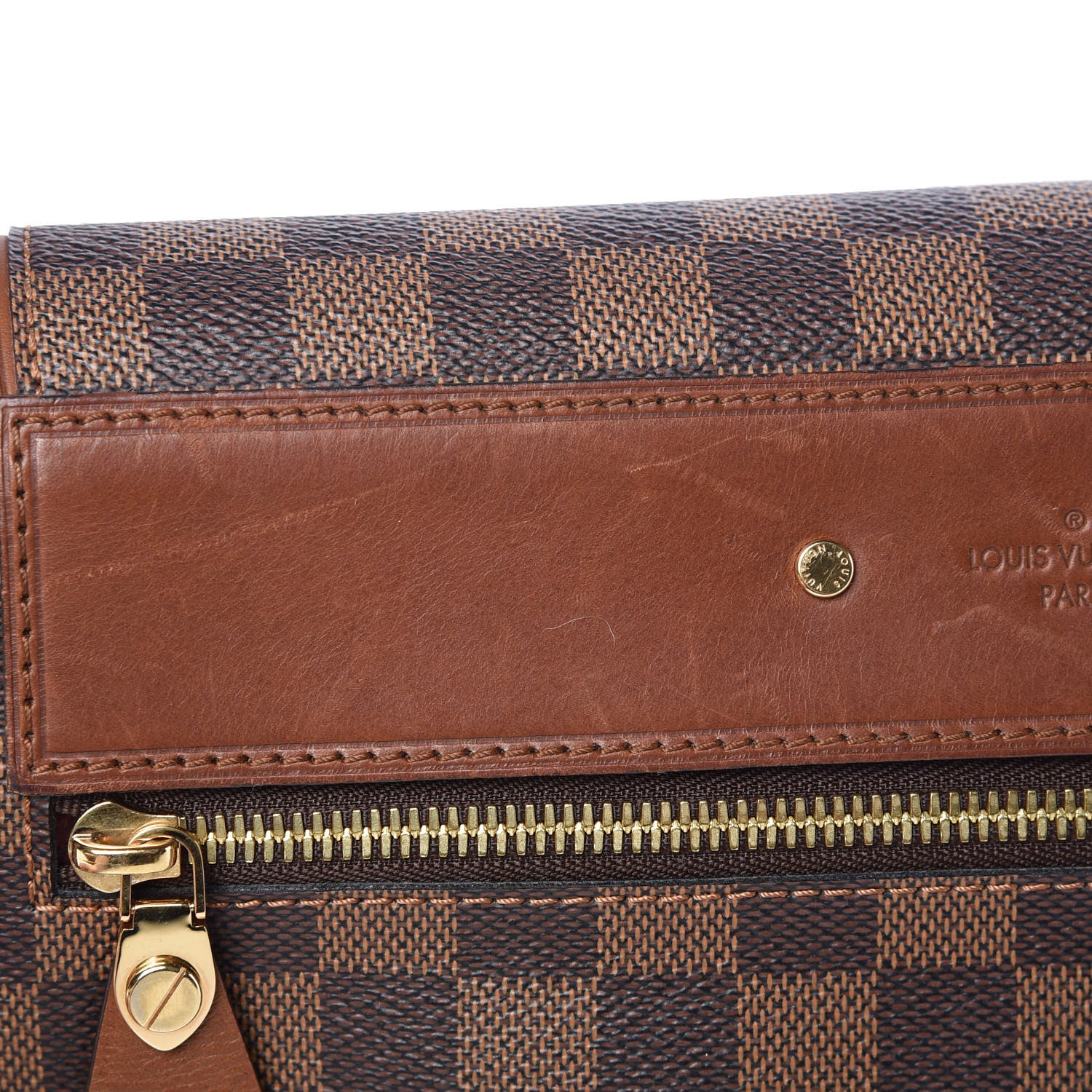 Louis Vuitton Damier Ebene Pochette Ascot 11 of 13