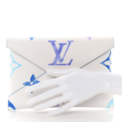 Louis Vuitton Monogram By The Pool Large Kirigami Pochette Blue 2 of 8