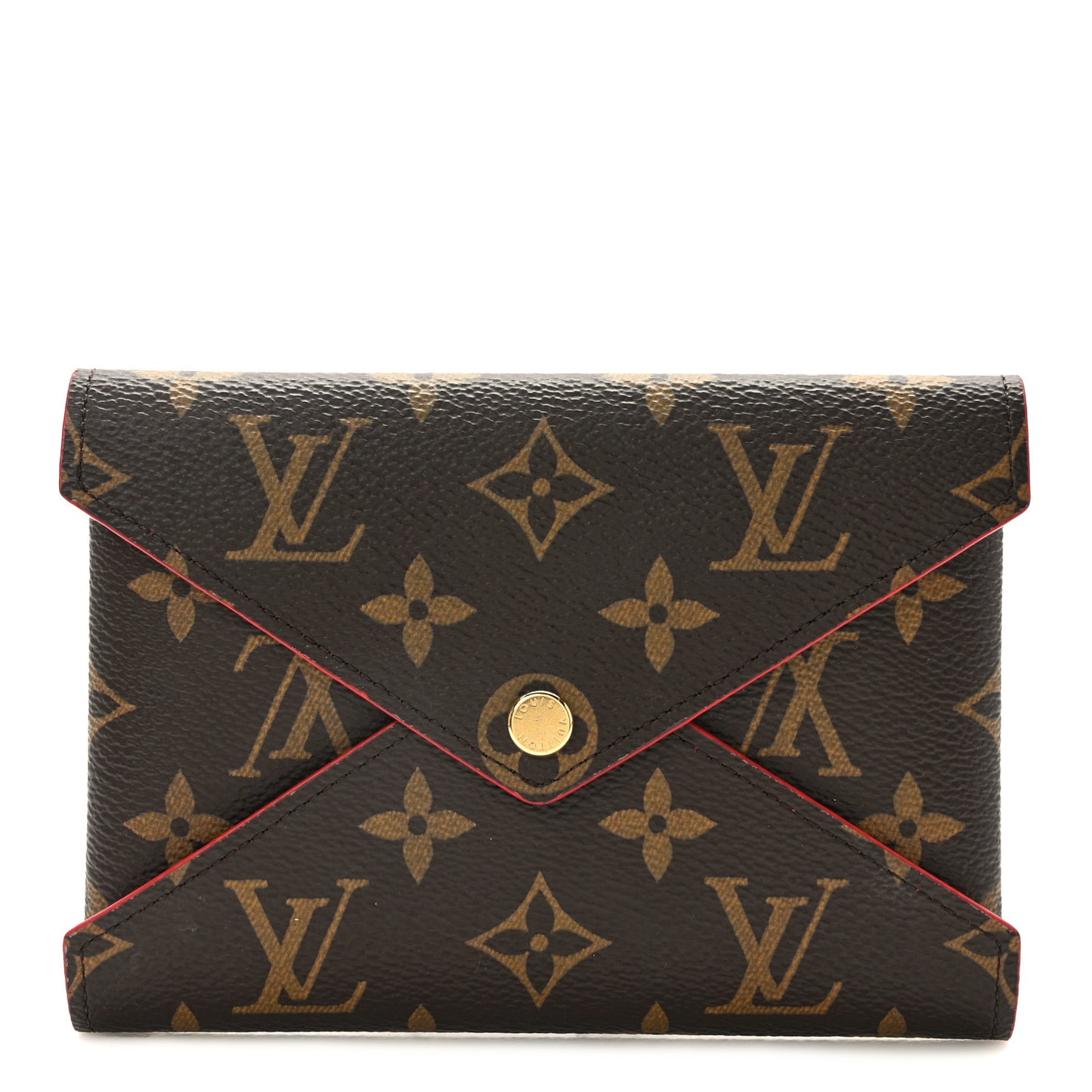 Monogram Medium Kirigami Pochette Insert Coquelicot