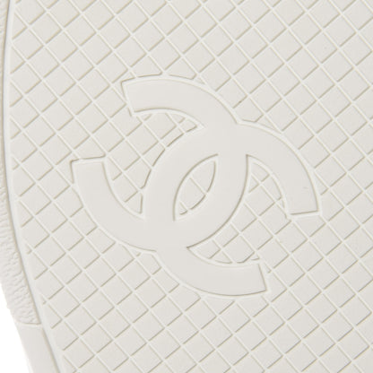 Chanel Canvas Printed Pharrell Sneakers 42 White Multicolor 8 of 17