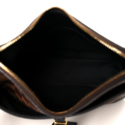 Louis Vuitton Damier Ebene Odeon PM Black 5 of 9