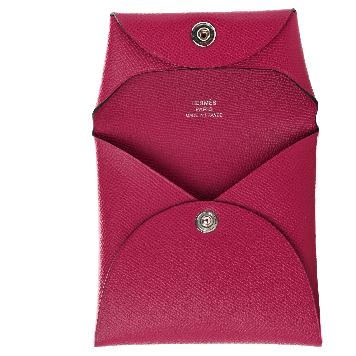 Hermes Epsom Bastia Coin Purse Rose Pourpre 5 of 10