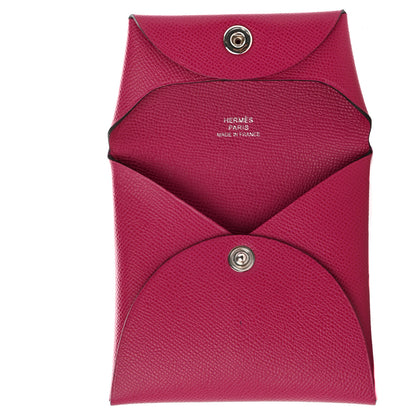 Hermes Epsom Bastia Coin Purse Rose Pourpre 5 of 10