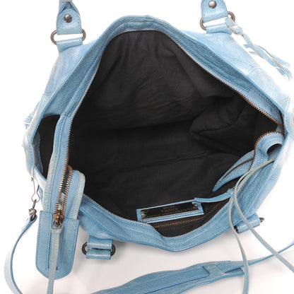 Balenciaga Agneau Classic Hardware City Bleu Indigo 6 of 15