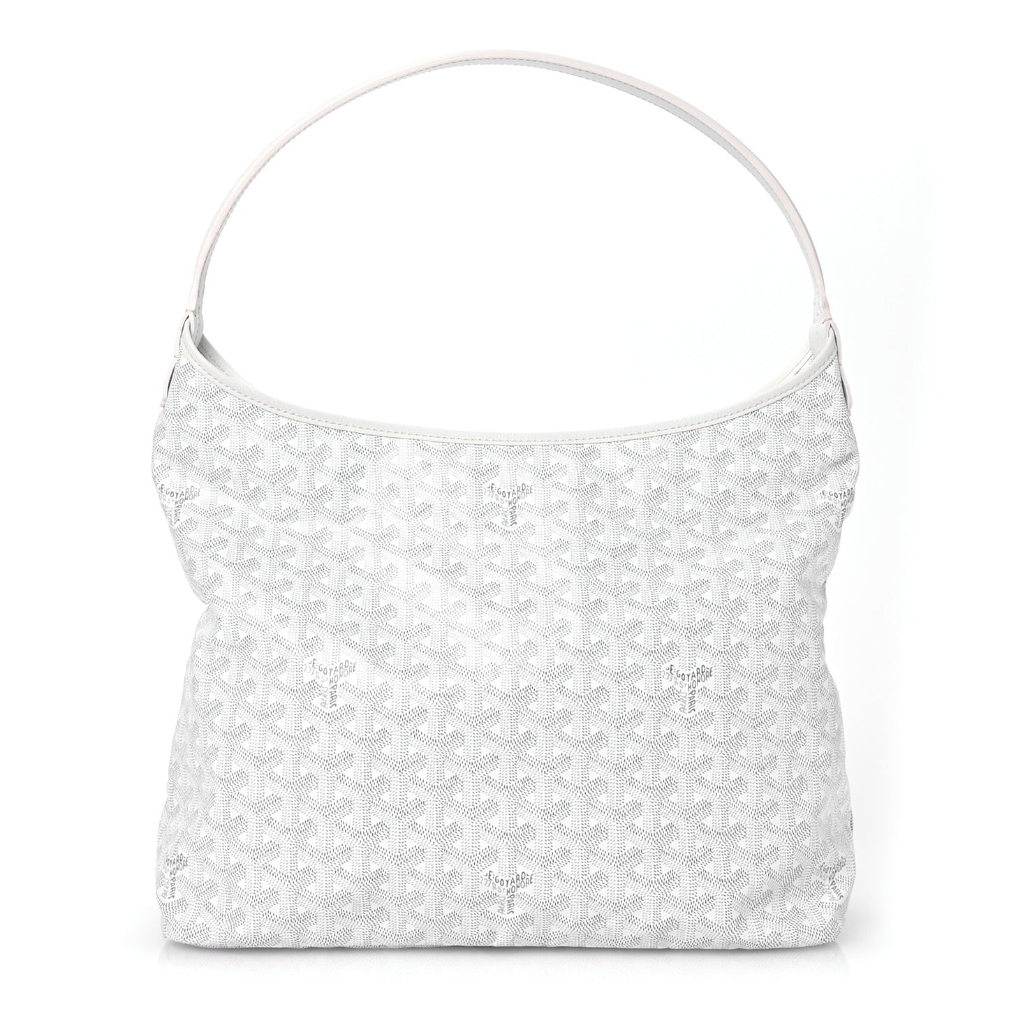 Goyardine Boheme Hobo White