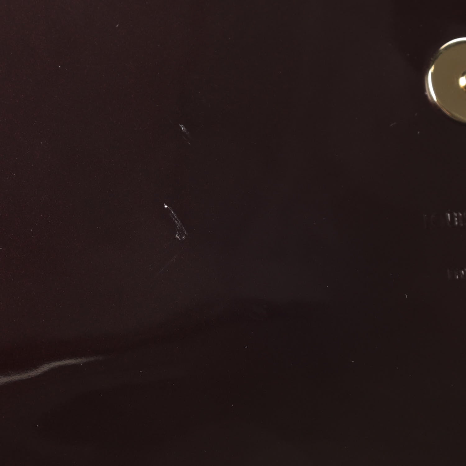 Louis Vuitton Patent Sobe Clutch Amarante 7 of 11