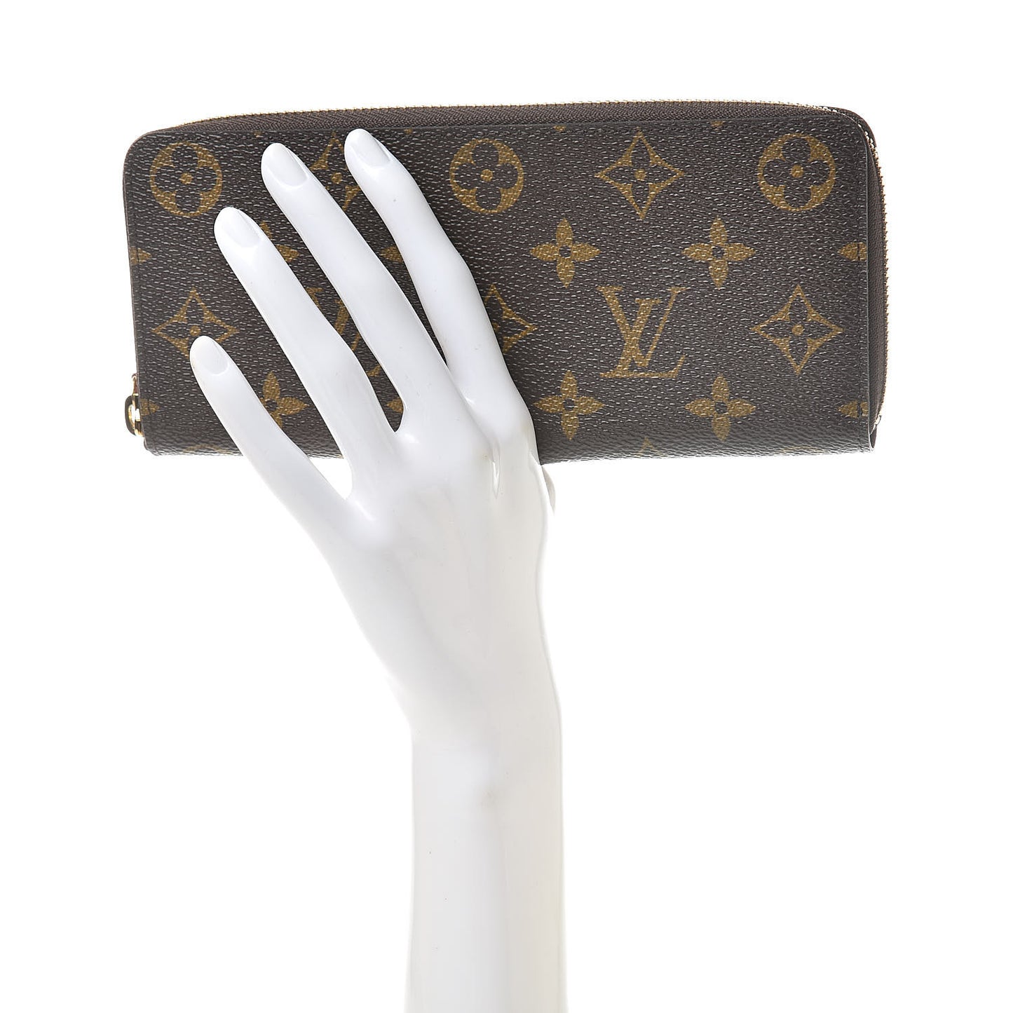 Monogram Clemence Wallet Fuchsia