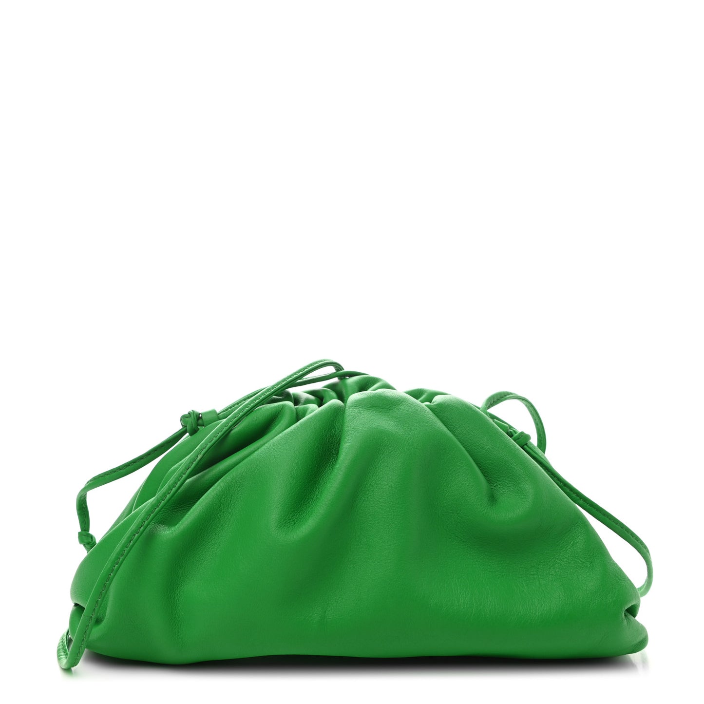 Butter Calfskin The Mini Pouch Parakeet