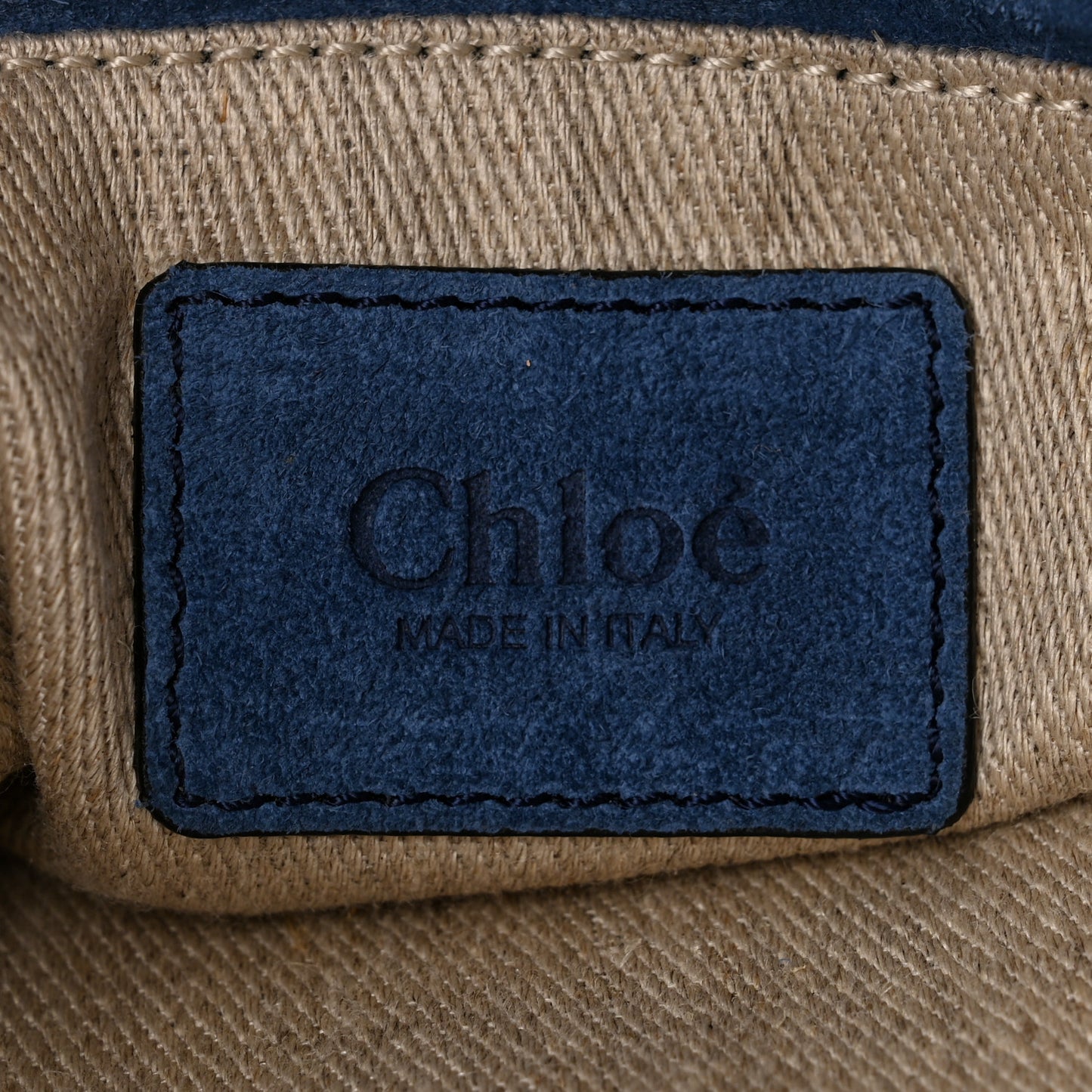 Suede Calfskin Braided Medium Marcie Double Carry Deep Denim