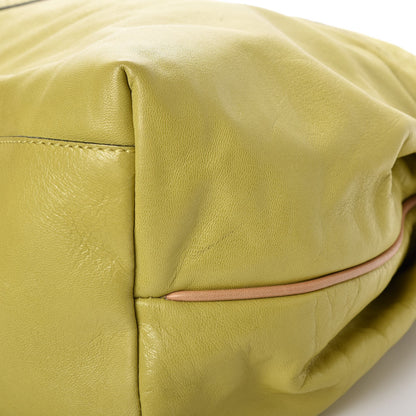 Marc Jacobs Lambskin Quilted Hobo Green 17 of 18