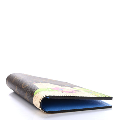 Louis Vuitton Monogram 2021 Christmas Animation China Passport Cover Myosotis Blue 4 of 6