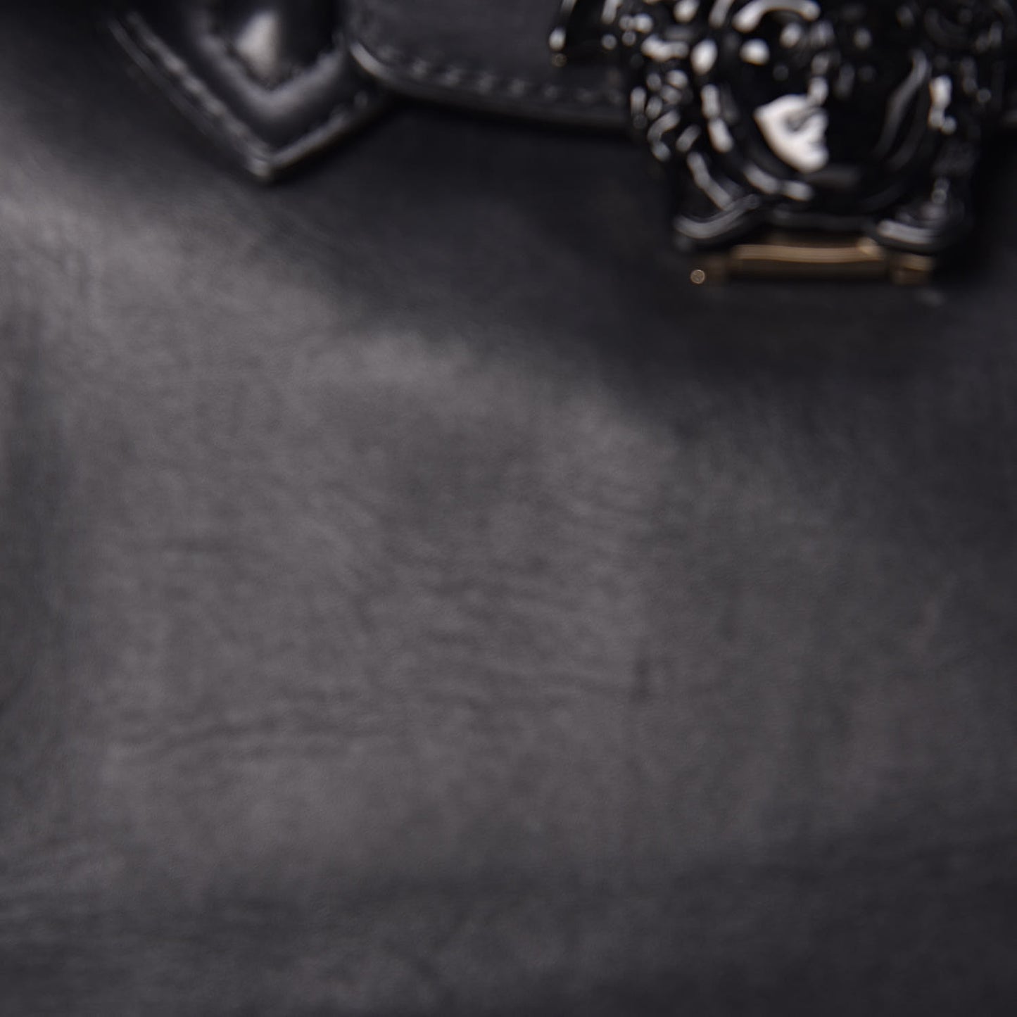 Calfskin Large Palazzo Empire Bag Black