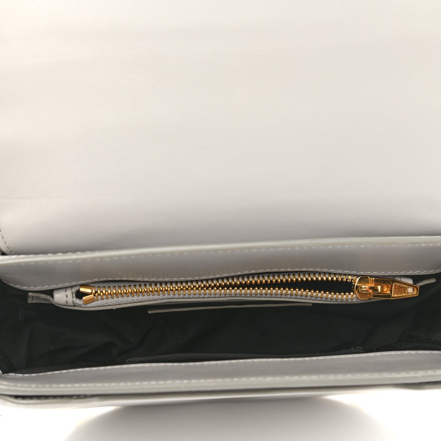 Calfskin Small Lia Sling Sweatshirt Pale Gold Hardware