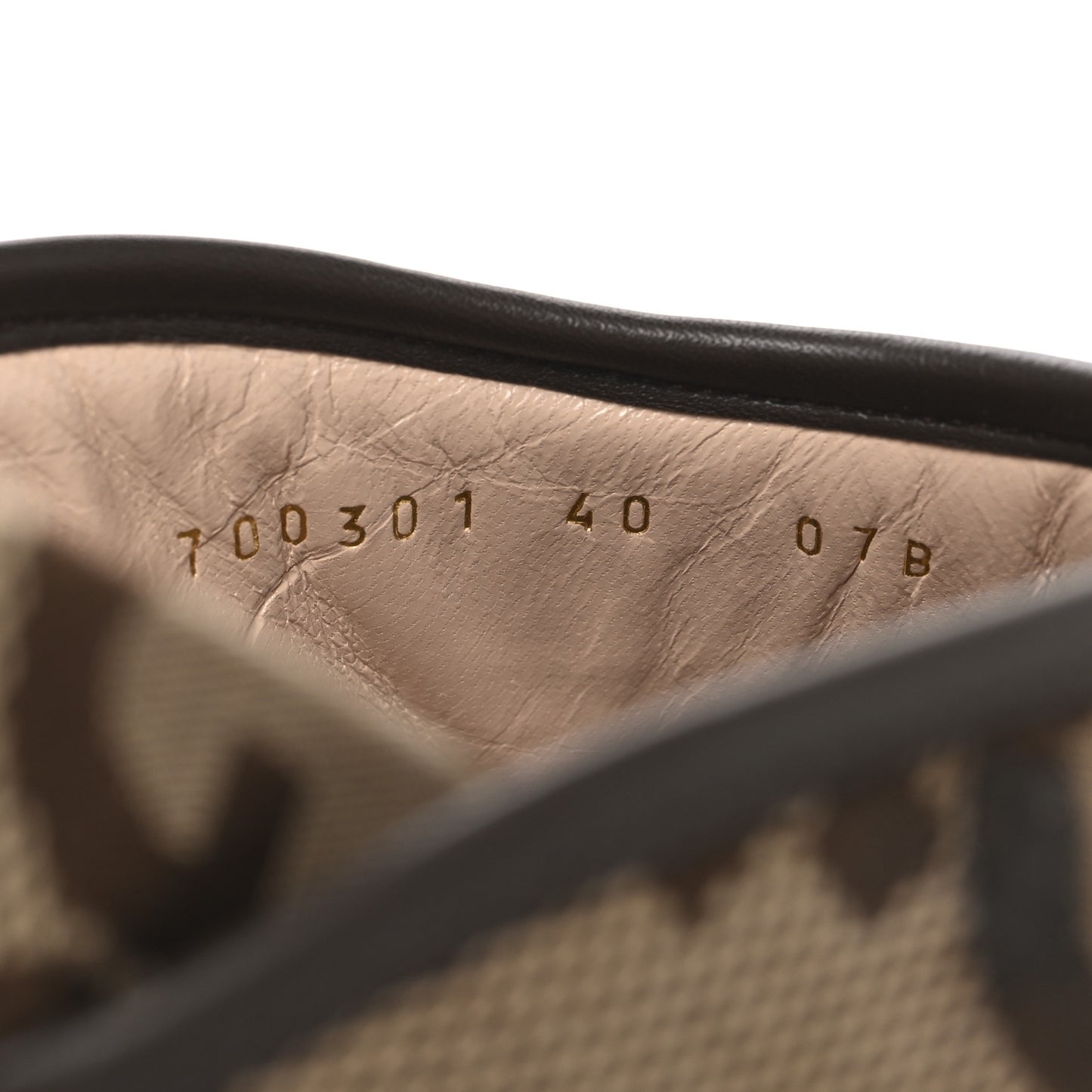 Monogram Jumbo GG Nappa Samoa Platform 40mm Slide Sandals 40 Camel Ebony New Acero