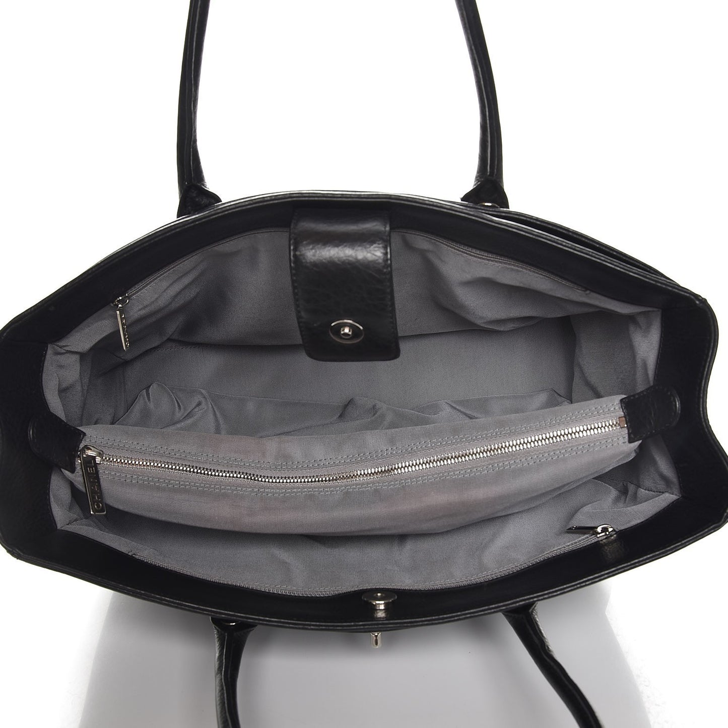 Deerskin Cerf Executive Shopper Tote Black