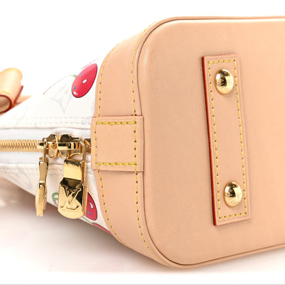 Louis Vuitton LV X TM Monogram Cerises Alma BB White 8 of 10