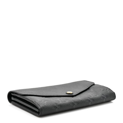 Louis Vuitton Empreinte Sarah Wallet NM Black 4 of 8