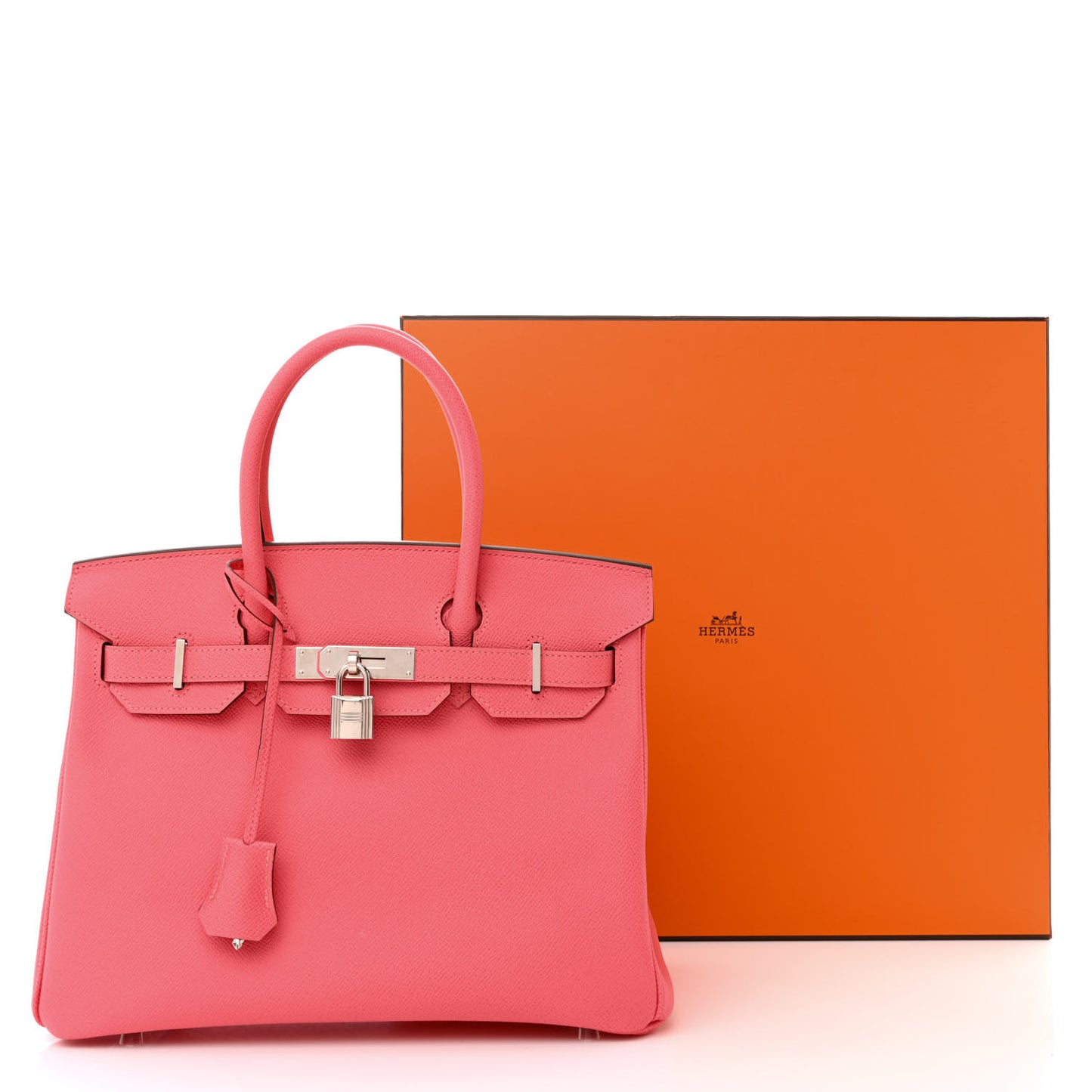 Epsom BIRKIN 30 Rose Azalee