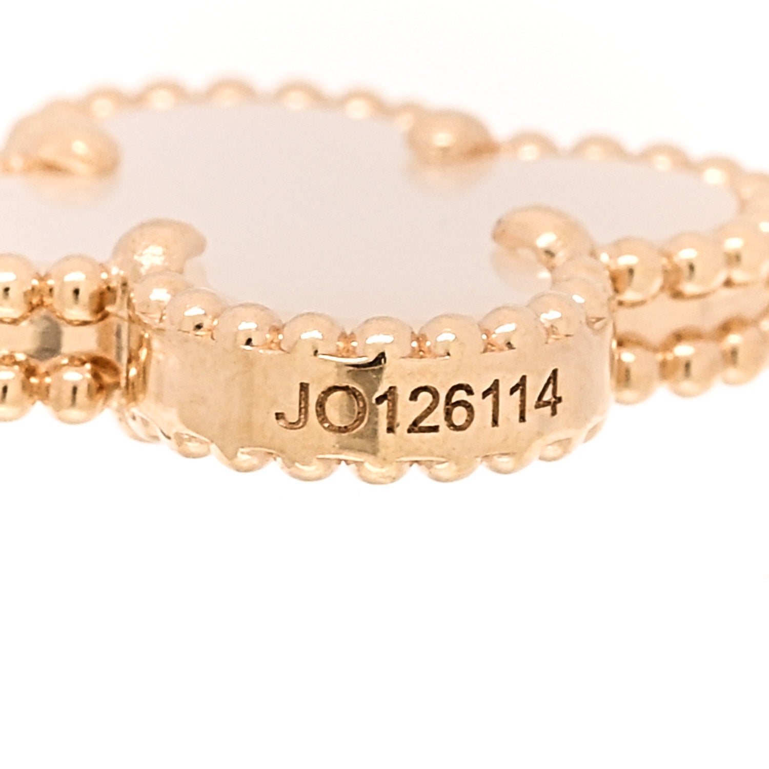 Van Cleef & Arpels 18K Yellow Gold Mother of Pearl 5 Motifs Vintage Alhambra Bracelet 3 of 6