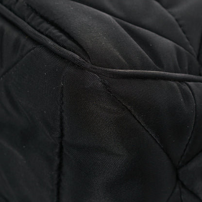 Prada Re-Nylon Quilted Padded Flap Shoulder Bag Black 10 of 10