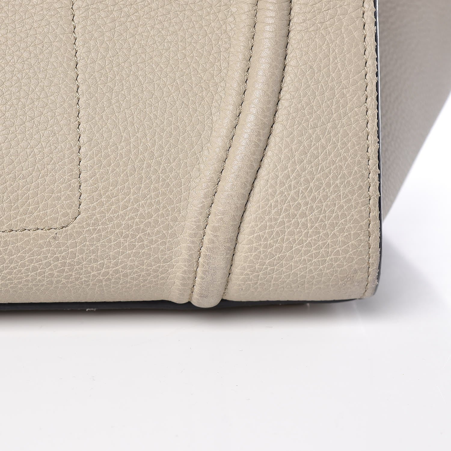 Celine Baby Grained Calfskin Medium Phantom Luggage Quartz 15 of 16