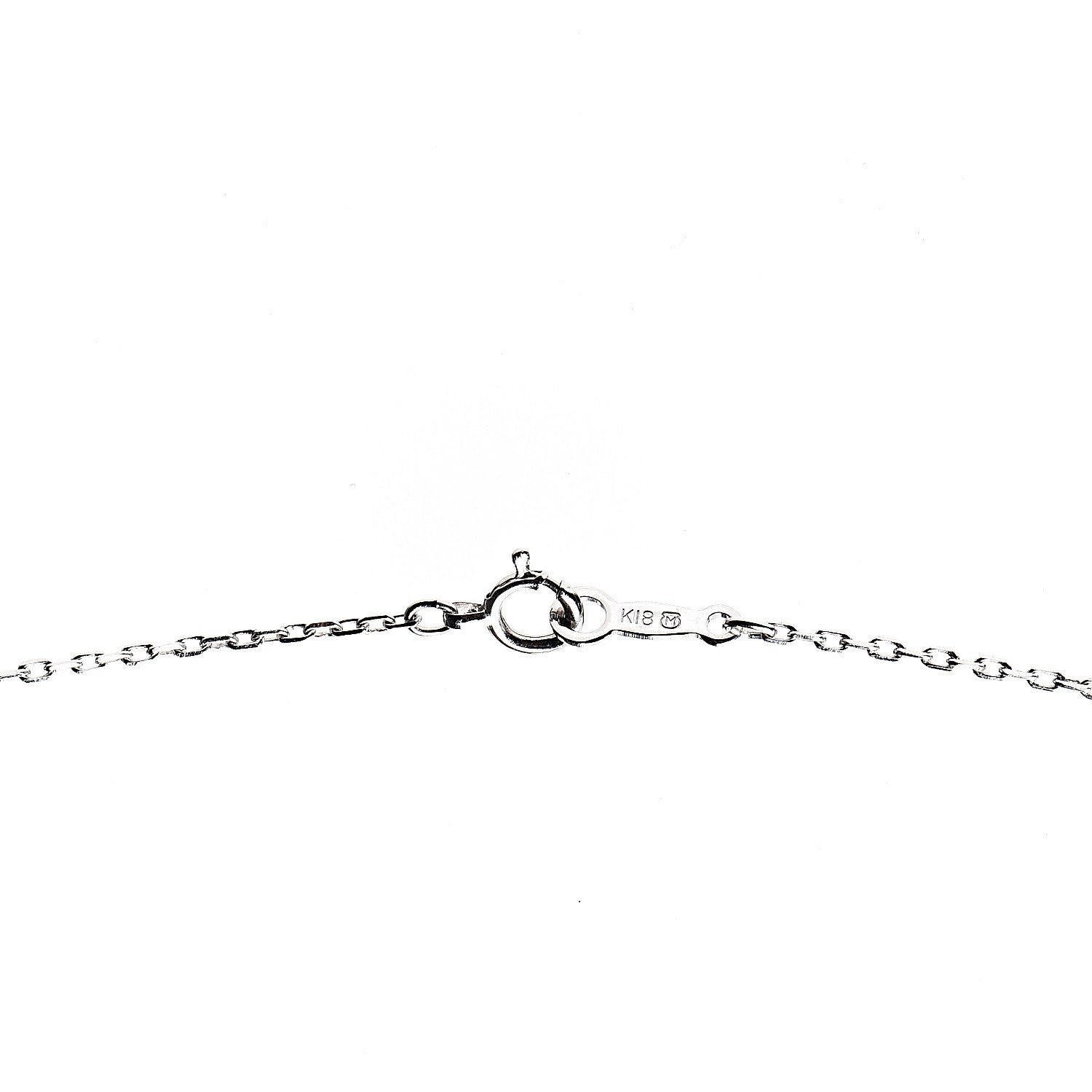 Mikimoto 18K White Gold Akoya Pearl Diamond .54ct Drop Pendant Necklace 3 of 3