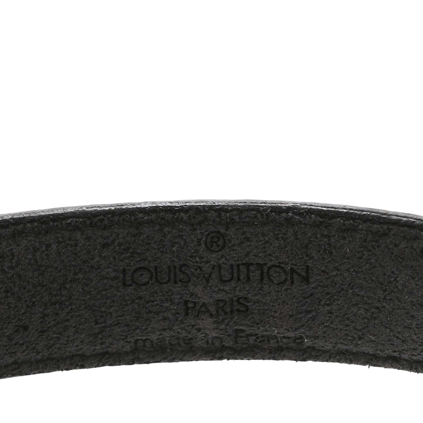 Mat Monogram Wish Bracelet Black