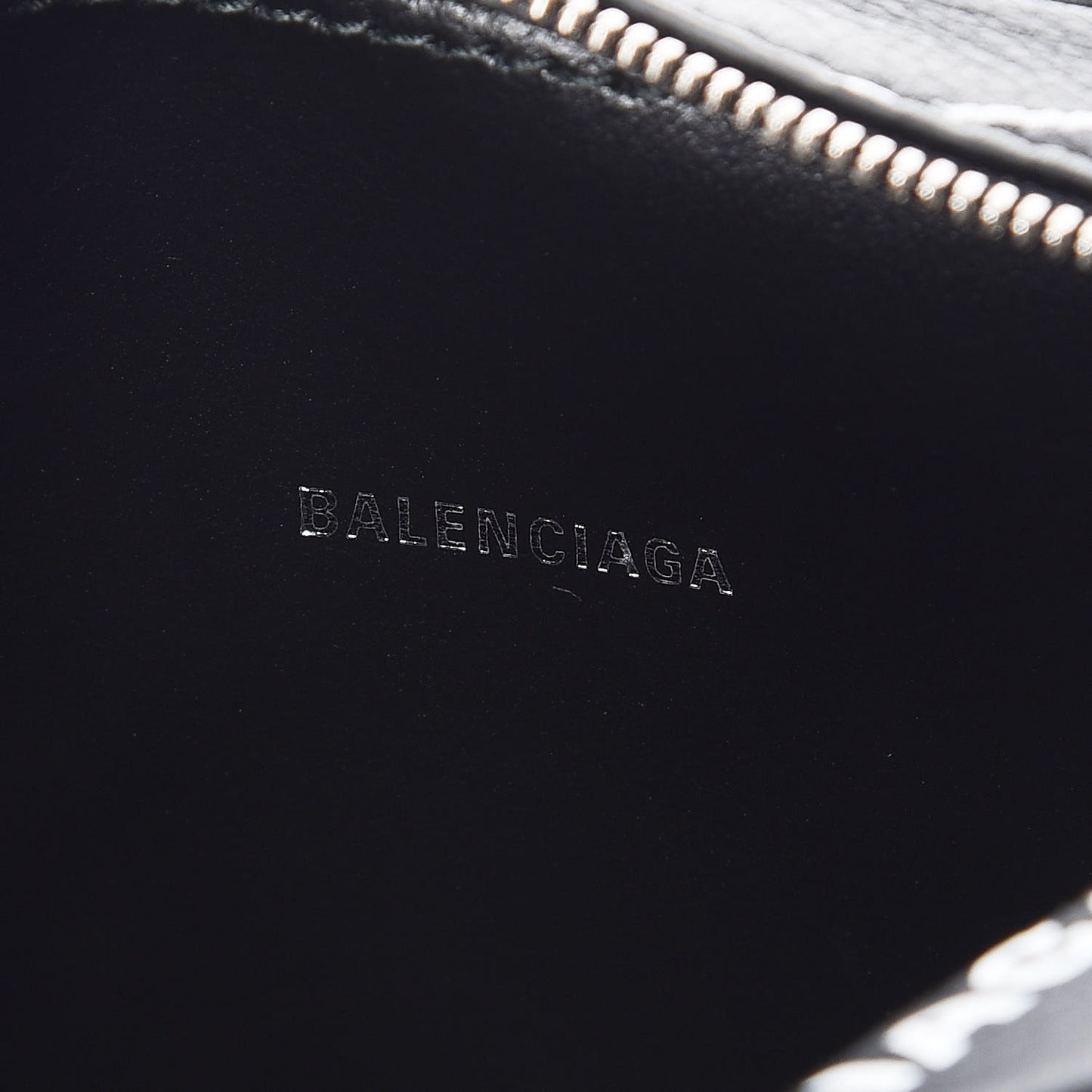 Calfskin Logo Print XS Everyday Camera Bag Black