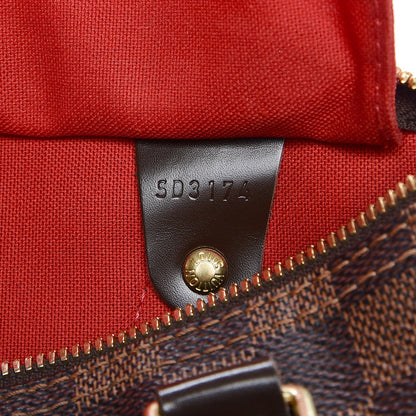 Louis Vuitton Damier Ebene Speedy Bandouliere 25 14 of 16