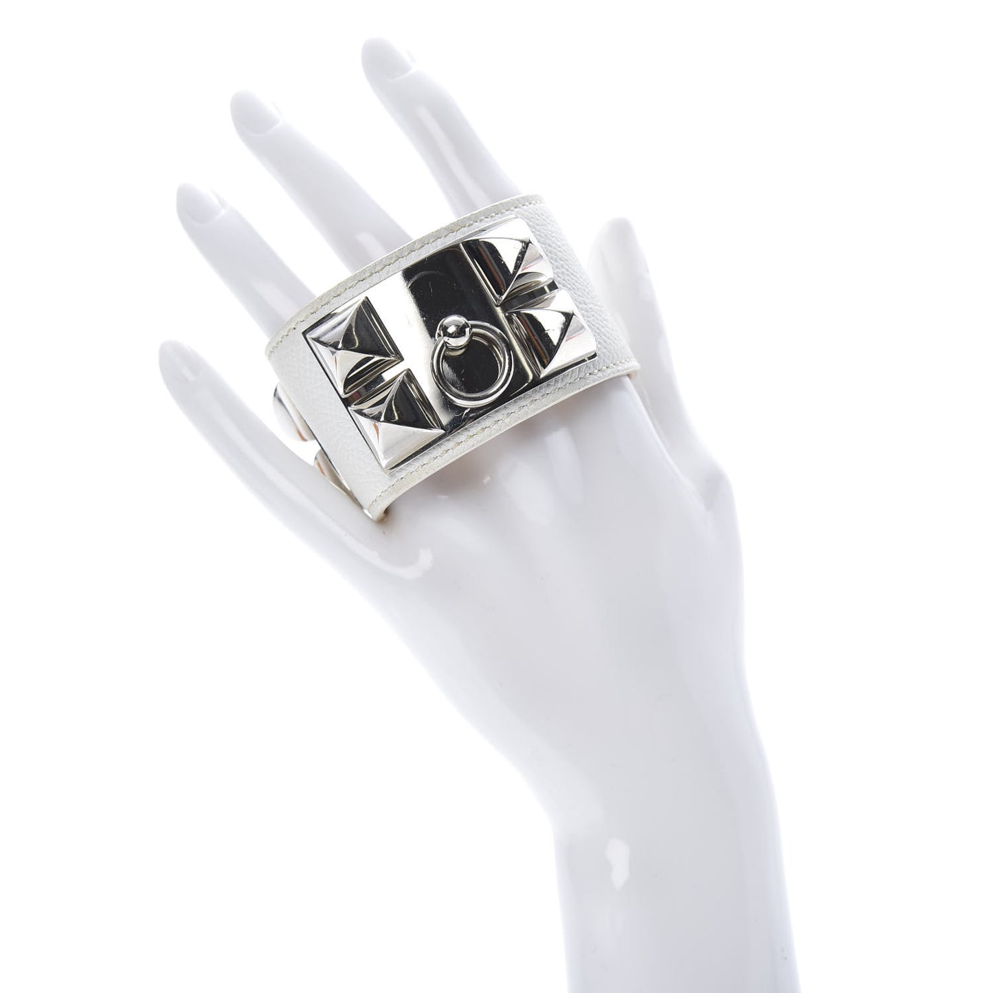 Epsom Collier de Chien CDC Bracelet S White