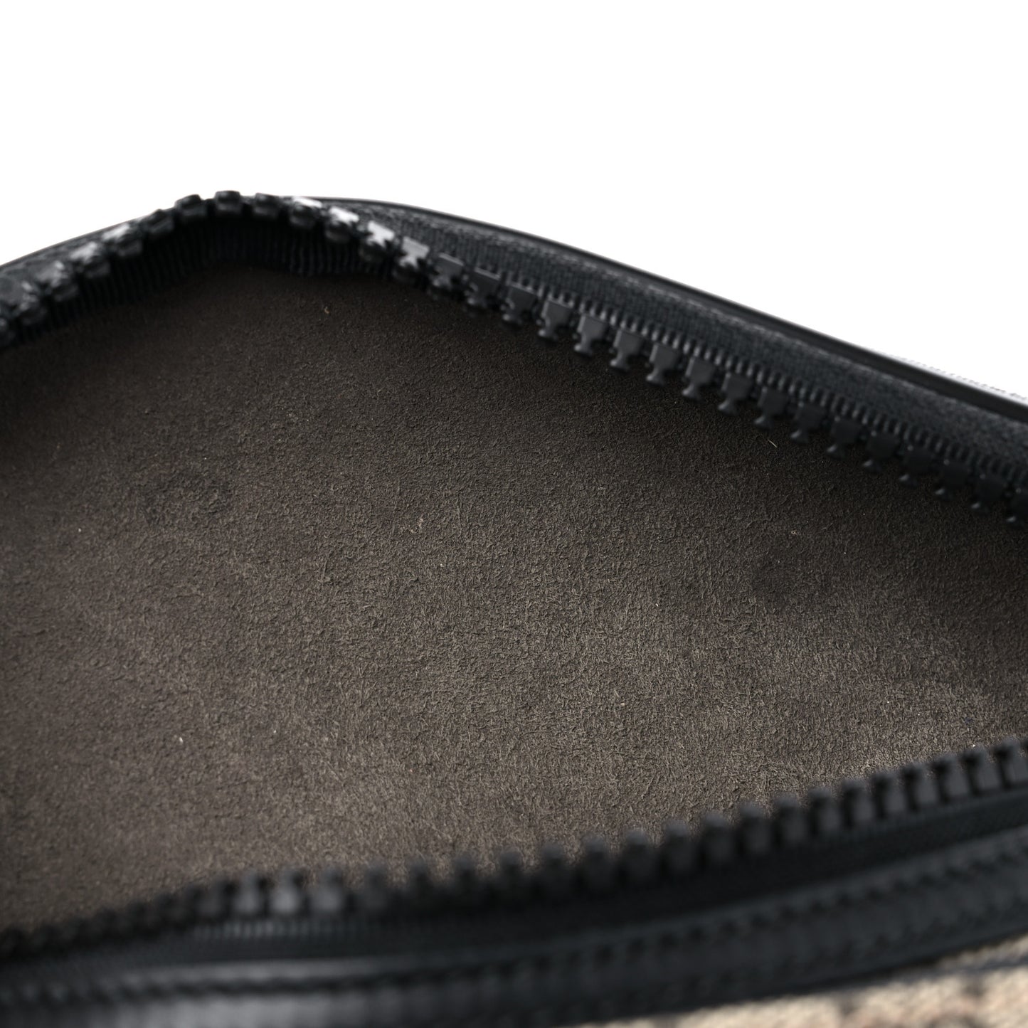 GG Supreme Monogram Belt Bag Black
