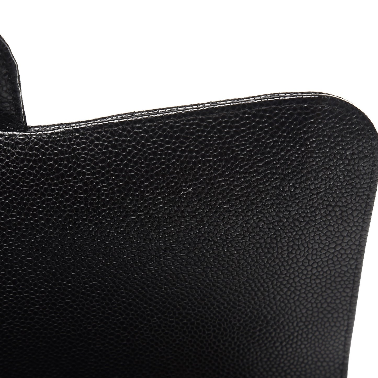 Caviar Quilted Jumbo Single Flap Black