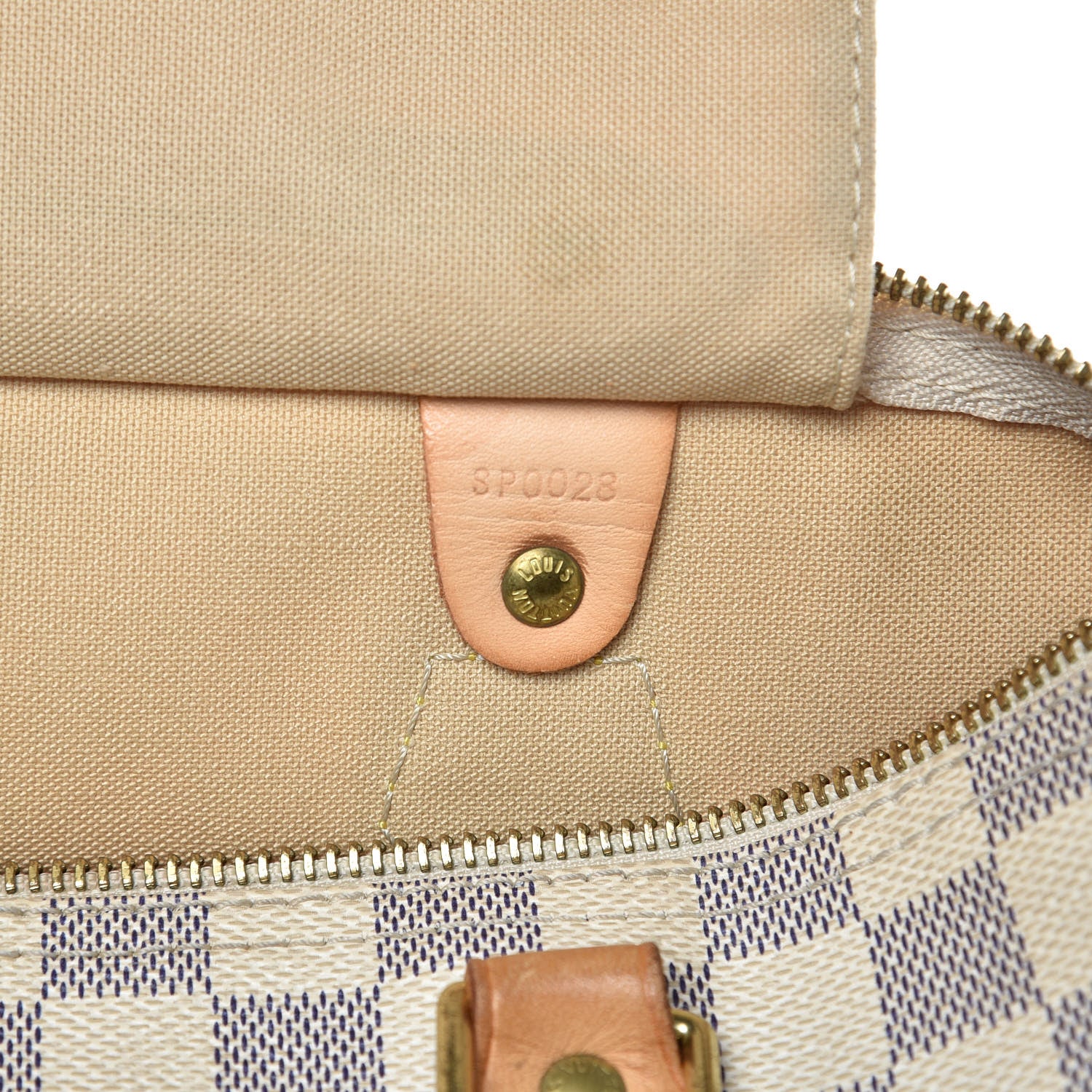 Louis Vuitton Damier Azur Speedy 30 6 of 18