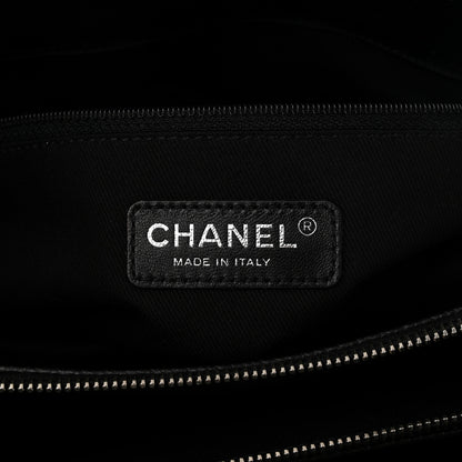 Chanel Caviar Quilted CC Timeless Soft Tote Black 6 of 10